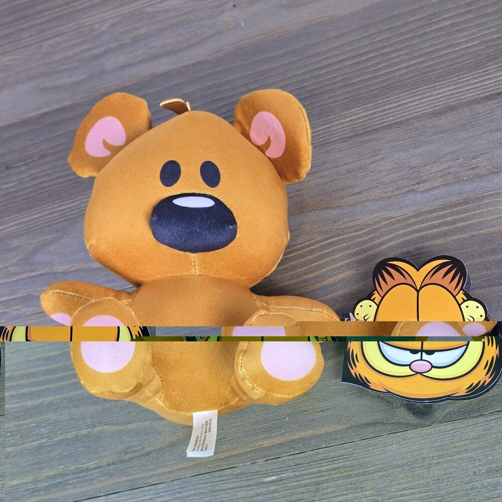 Garfield: Pooky Bear 7" Plush Stuffed Animal by Toy Factory/nickelodeon
